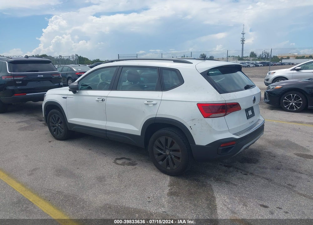 2022 VOLKSWAGEN TAOS 1.5T S VIN: 3VVCX7B2XNM027485