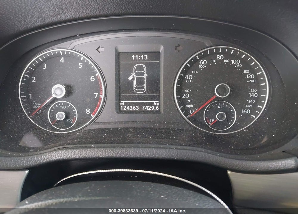 2014 VOLKSWAGEN PASSAT 1.8T SE VIN: 1VWBS7A32EC053080