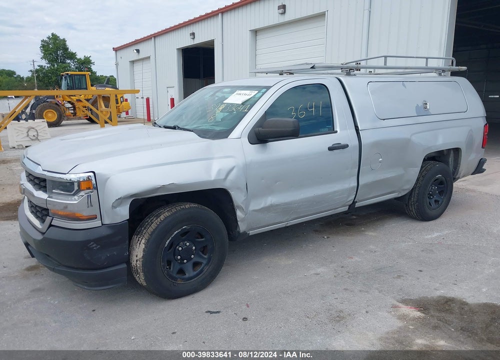 2016 CHEVROLET SILVERADO 1500 WT VIN: 1GCNCNEH1GZ192754