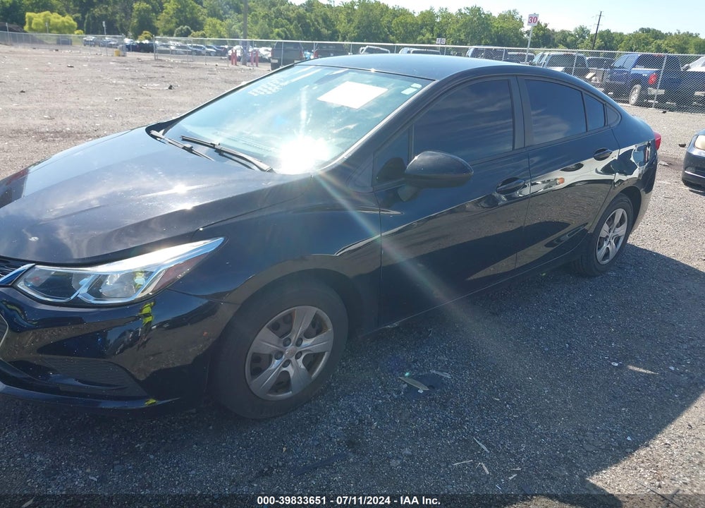 2017 CHEVROLET CRUZE LS AUTO VIN: 1G1BC5SM9H7270191