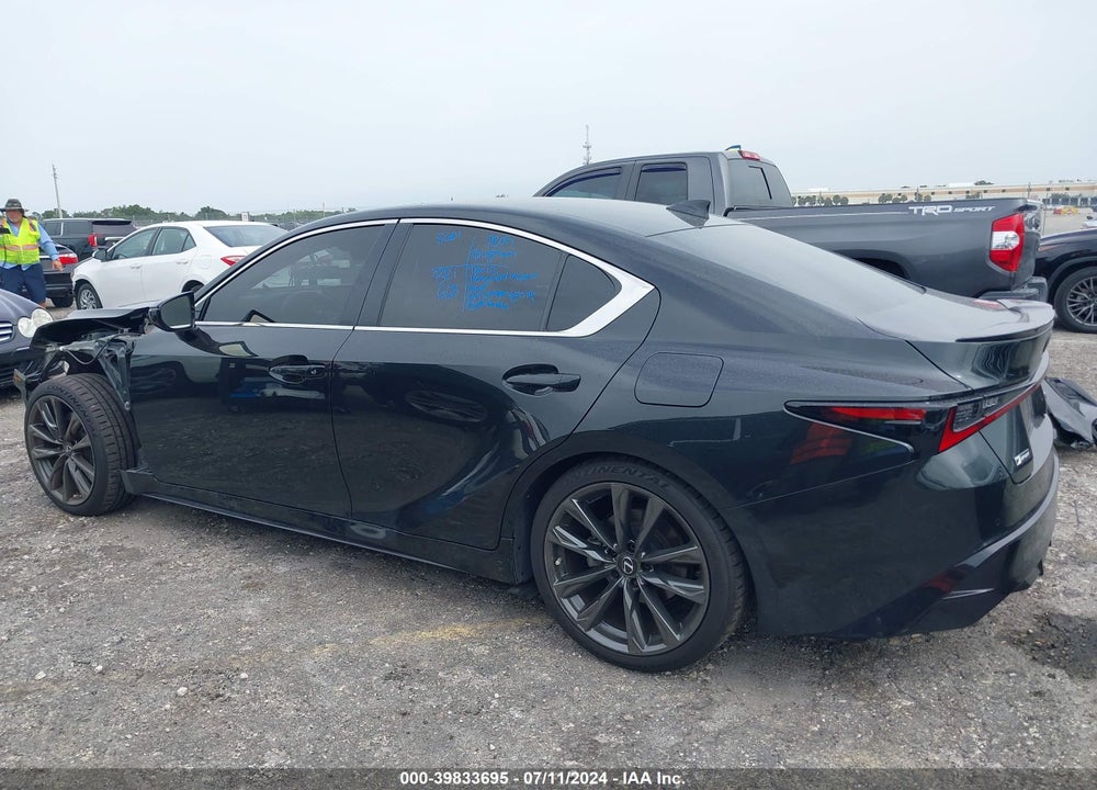2021 LEXUS IS 350 F-SPORT VIN: JTHGZ1B21M5042922