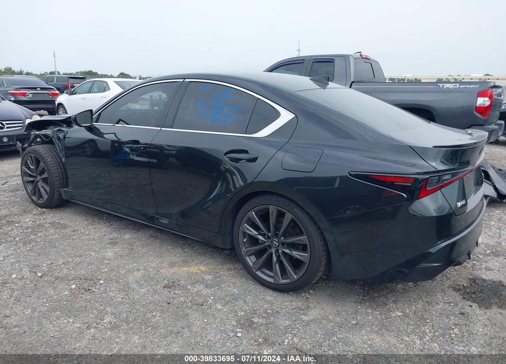 2021 LEXUS IS 350 F-SPORT VIN: JTHGZ1B21M5042922