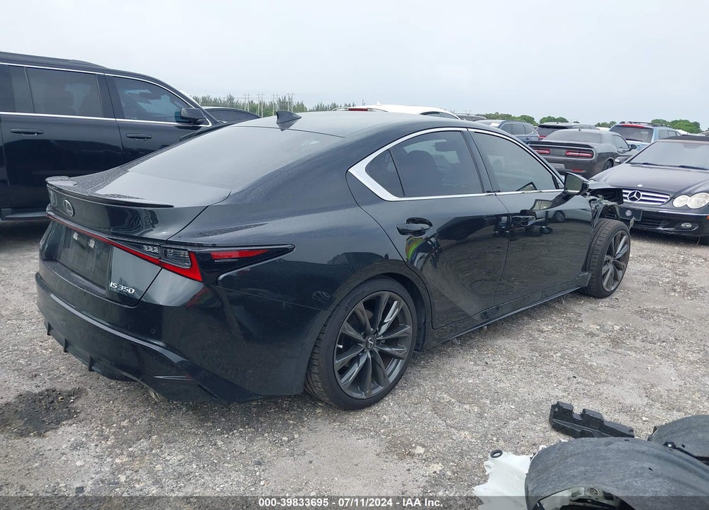 2021 LEXUS IS 350 F-SPORT VIN: JTHGZ1B21M5042922