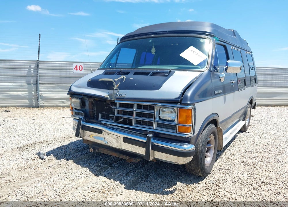 1991 DODGE RAM VAN B250 VIN: 2B6HB21X1MK402106