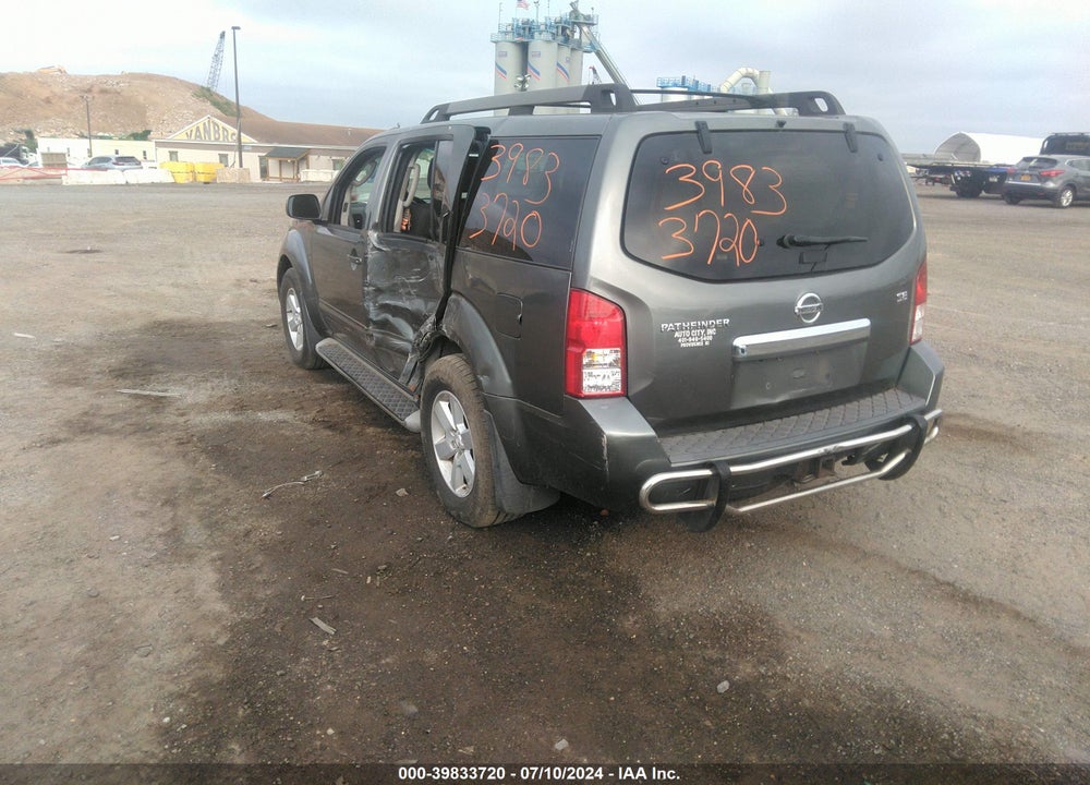 2008 NISSAN PATHFINDER SE VIN: 5N1AR18B58C649966