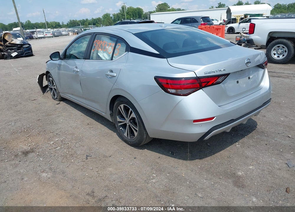 2023 NISSAN SENTRA SV XTRONIC CVT VIN: 3N1AB8CV0PY270238