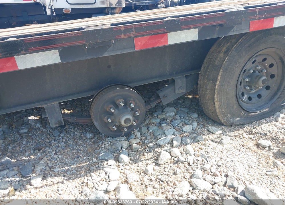 2024 PLATINUM GOOSENECK FLATBED TRAILER VIN: 7XA1F4026RB000054