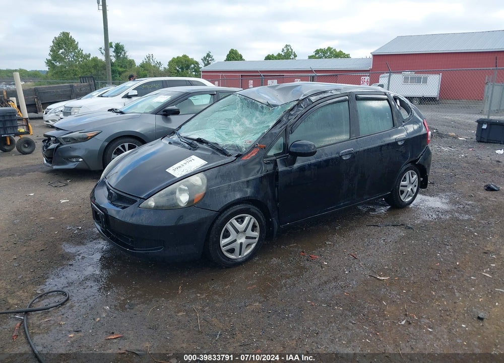 2007 HONDA FIT VIN: JHMGD38407S066007