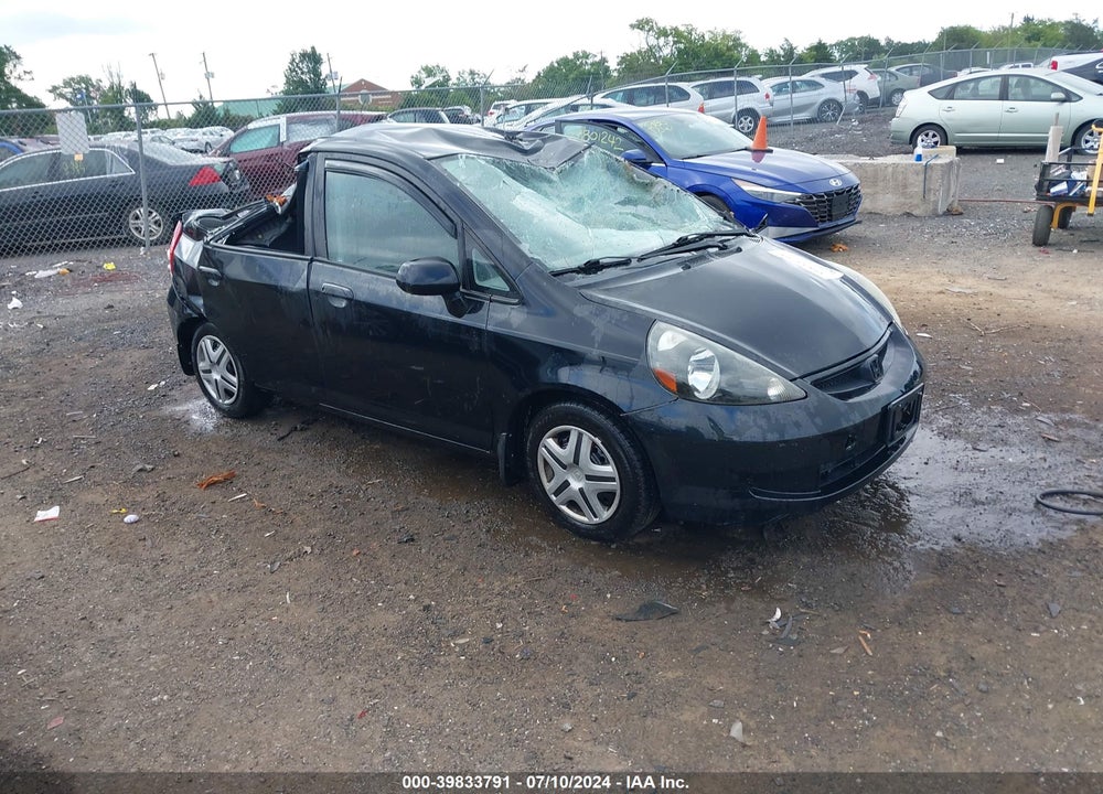 2007 HONDA FIT VIN: JHMGD38407S066007