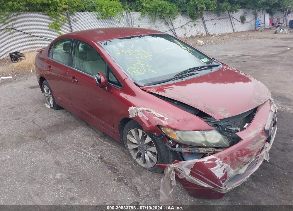 2010 HONDA CIVIC LX VIN: 2HGFA1F56AH586864