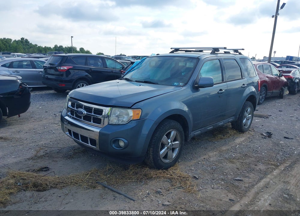 2010 FORD ESCAPE LIMITED VIN: 1FMCU9EGXAKC66543