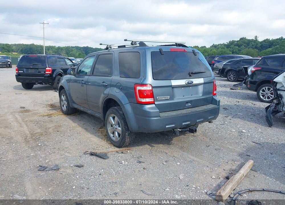 2010 FORD ESCAPE LIMITED VIN: 1FMCU9EGXAKC66543