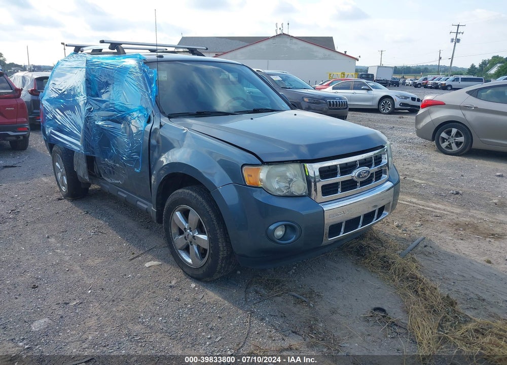 2010 FORD ESCAPE LIMITED VIN: 1FMCU9EGXAKC66543