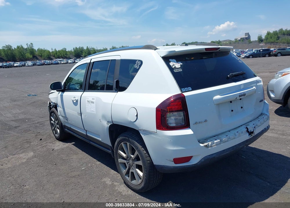 2016 JEEP COMPASS HIGH ALTITUDE EDITION VIN: 1C4NJDEB8GD673643
