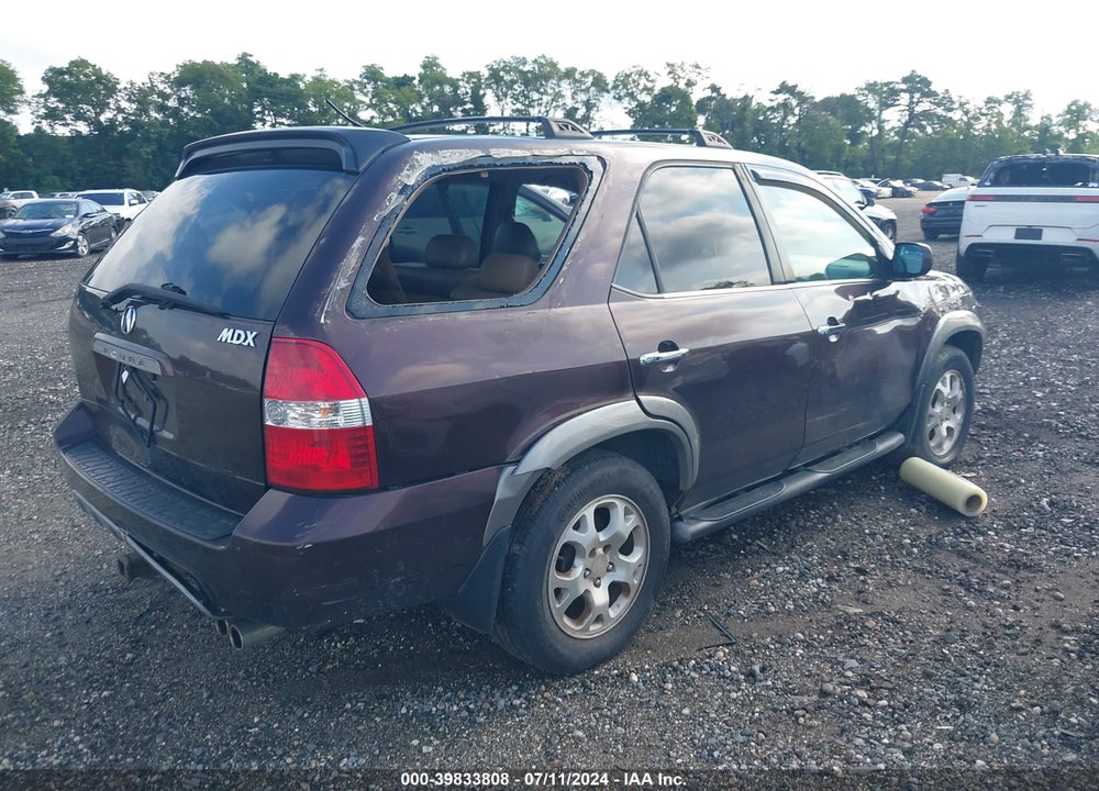 2001 ACURA MDX VIN: 2HNYD18671H518863