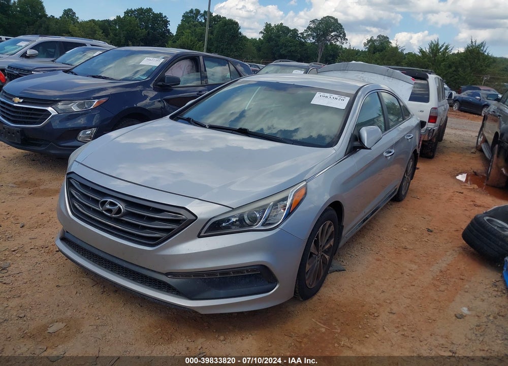 2015 HYUNDAI SONATA SPORT VIN: 5NPE34AFXFH165976