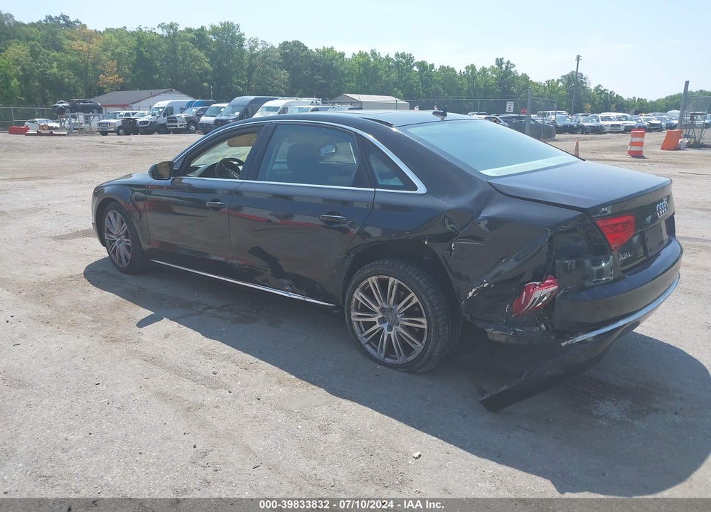 2013 AUDI A8 L 3.0T VIN: WAURGAFD2DN003054