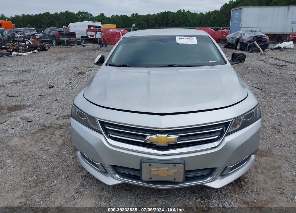 2015 CHEVROLET IMPALA 2LT VIN: 2G1125S37F9196156