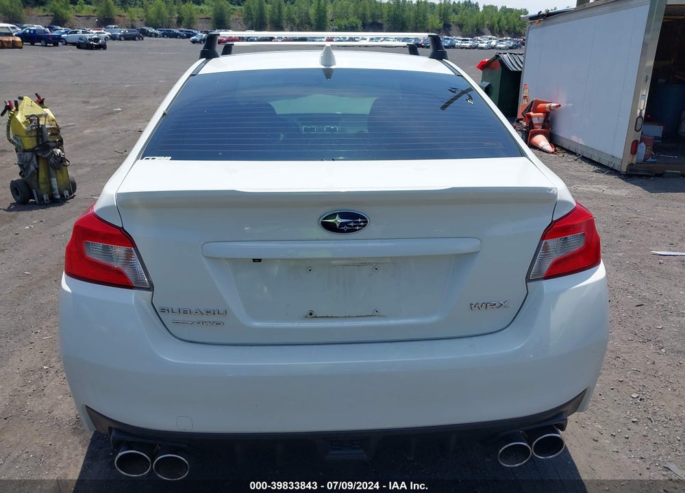 2018 SUBARU WRX LIMITED VIN: JF1VA1F6XJ8828070