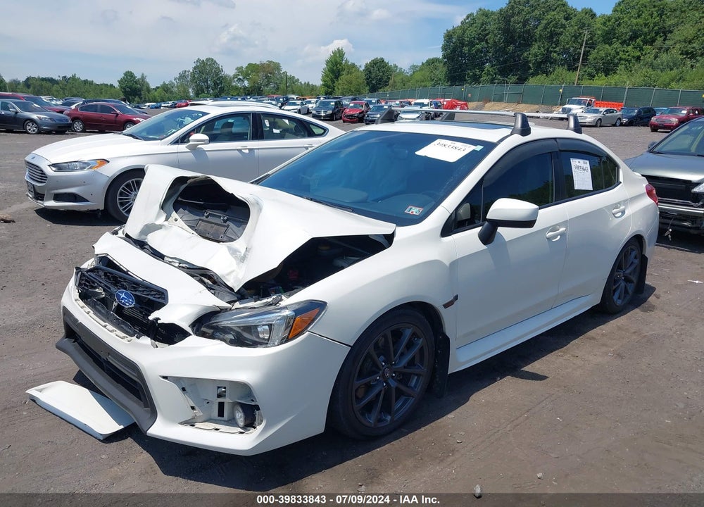2018 SUBARU WRX LIMITED VIN: JF1VA1F6XJ8828070