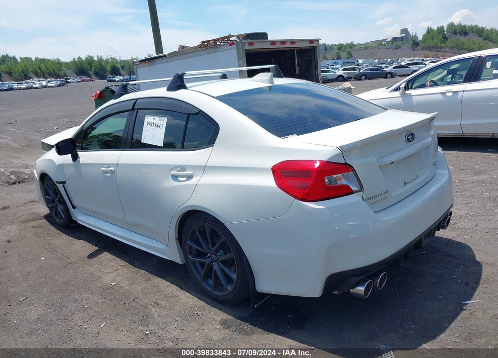 2018 SUBARU WRX LIMITED VIN: JF1VA1F6XJ8828070