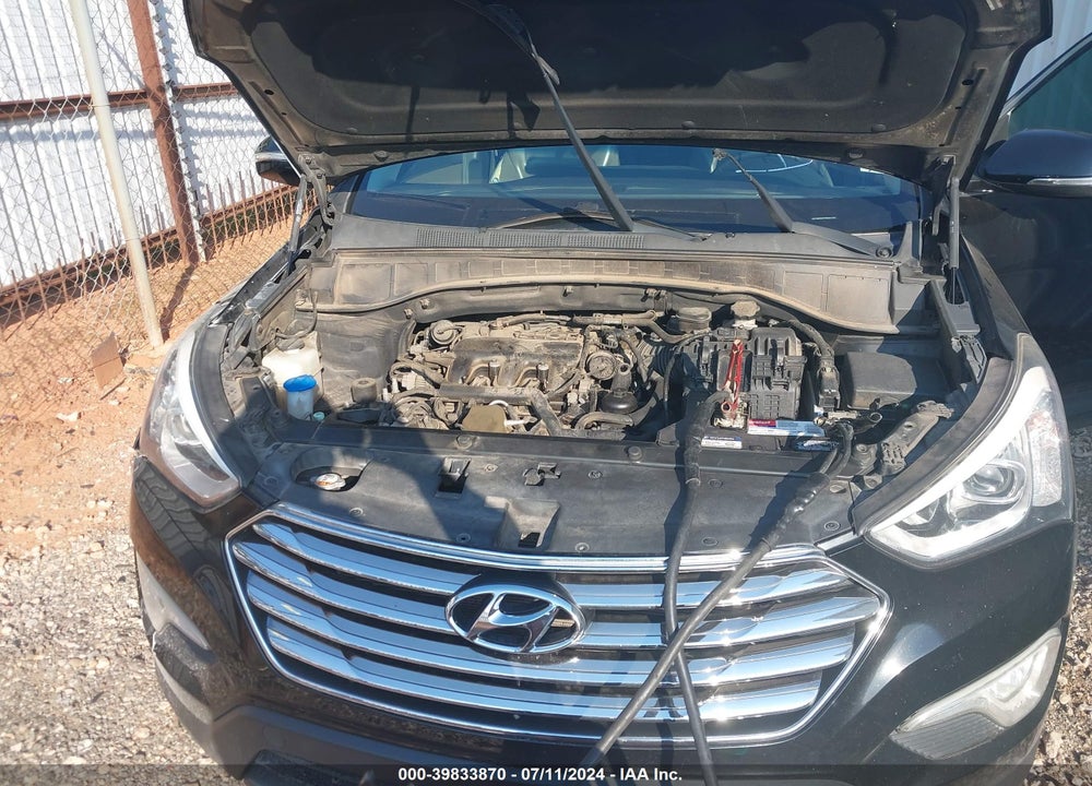 2013 HYUNDAI SANTA FE GLS VIN: KM8SN4HF8DU031582