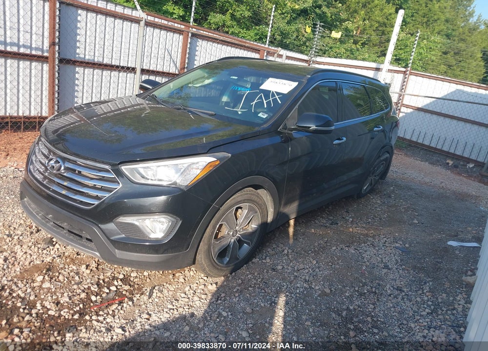 2013 HYUNDAI SANTA FE GLS VIN: KM8SN4HF8DU031582