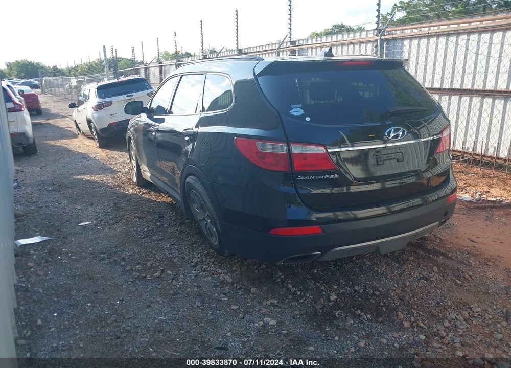 2013 HYUNDAI SANTA FE GLS VIN: KM8SN4HF8DU031582
