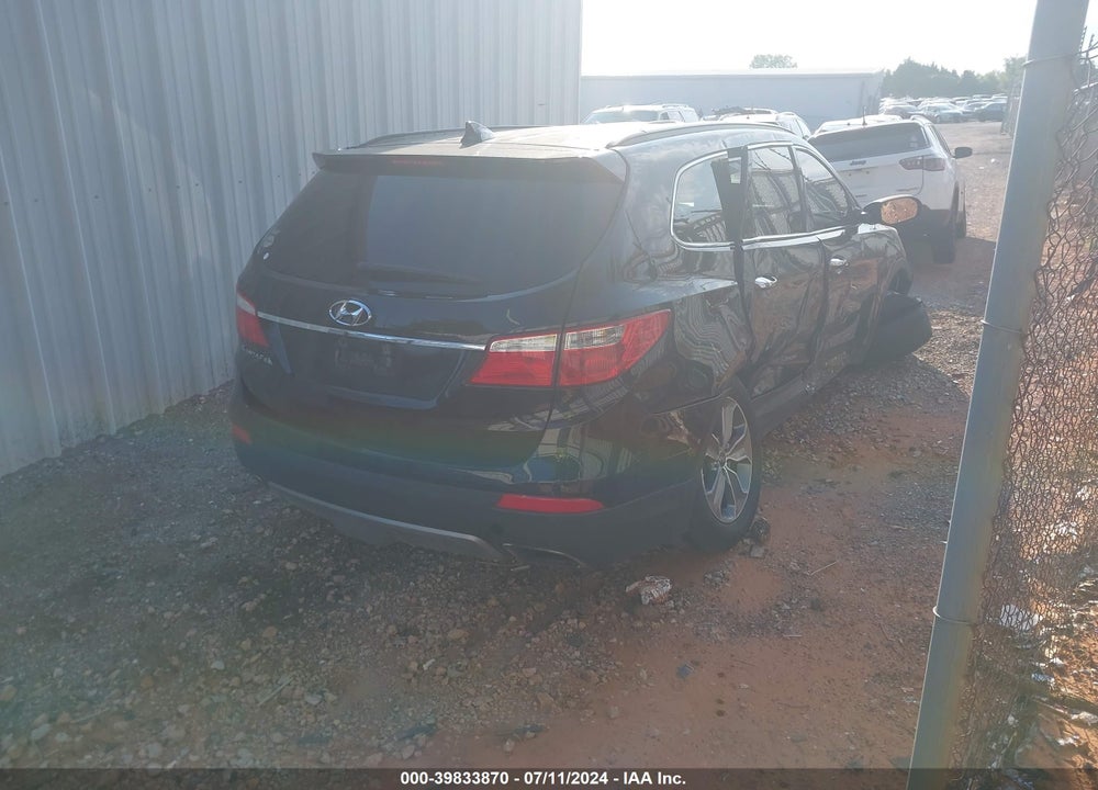 2013 HYUNDAI SANTA FE GLS VIN: KM8SN4HF8DU031582