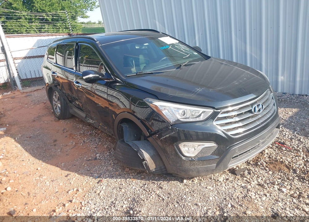 2013 HYUNDAI SANTA FE GLS VIN: KM8SN4HF8DU031582