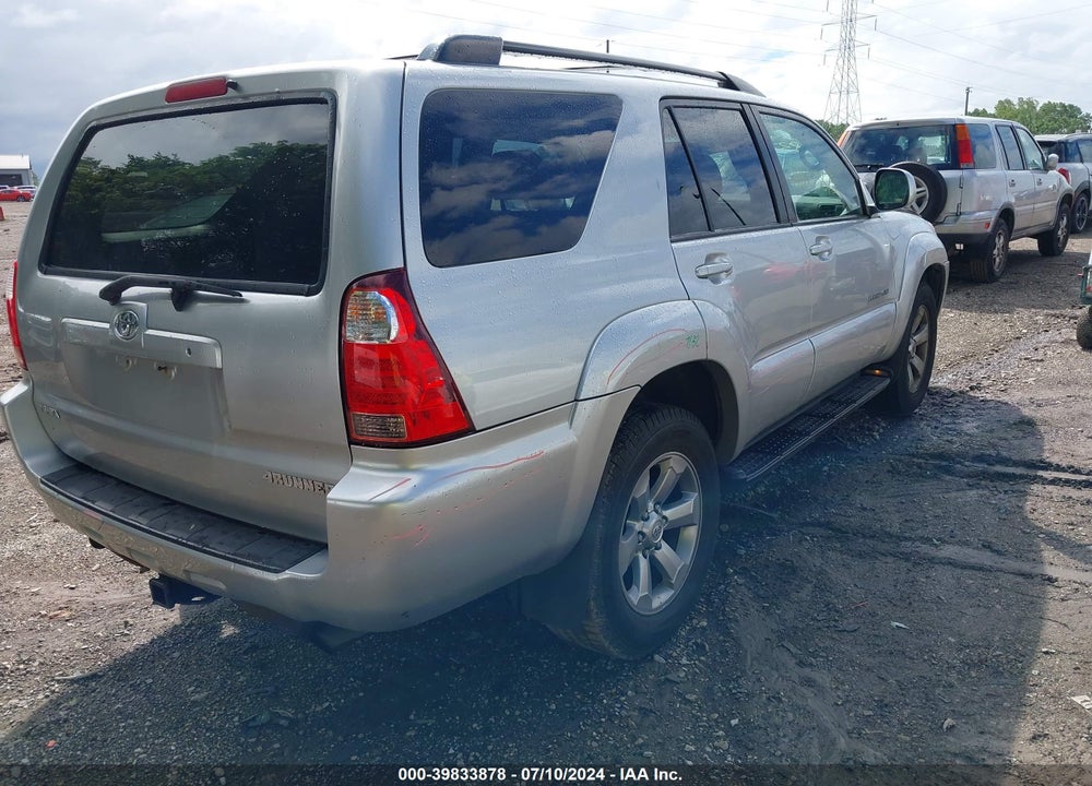 2006 TOYOTA 4RUNNER LIMITED V6 VIN: JTEBU17R568062216