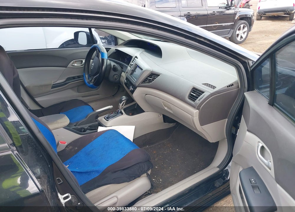 2012 HONDA CIVIC LX VIN: 19XFB2F59CE003929