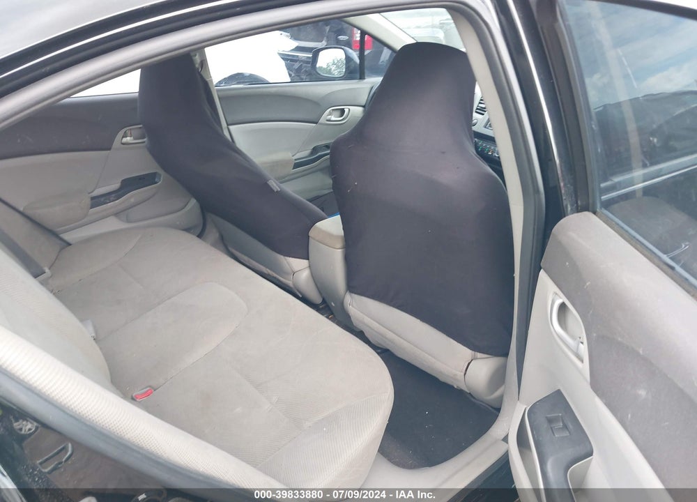 2012 HONDA CIVIC LX VIN: 19XFB2F59CE003929