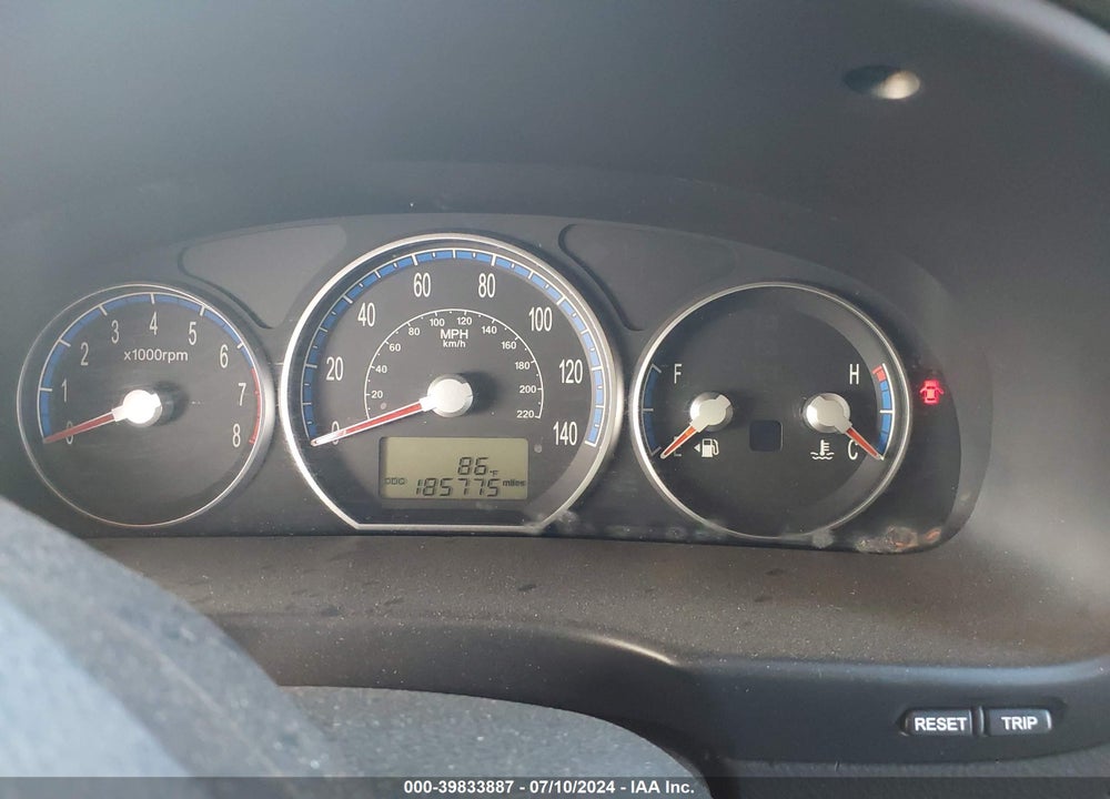 2009 HYUNDAI SANTA FE SE VIN: 5NMSH13E29H241134