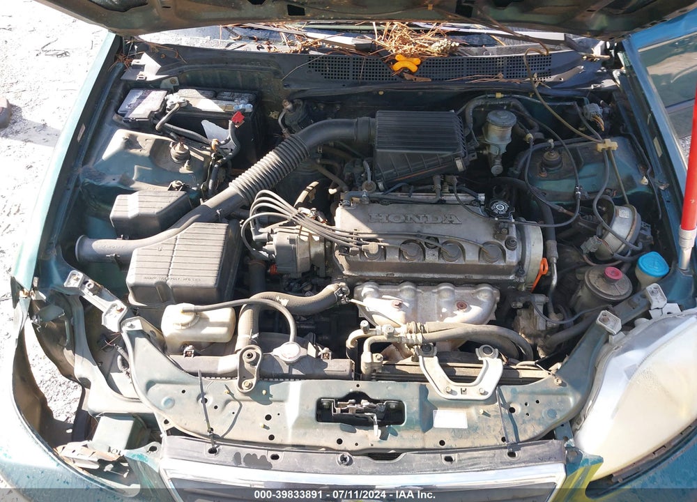 2000 HONDA CIVIC VIN: 1HGEJ6675YL031573