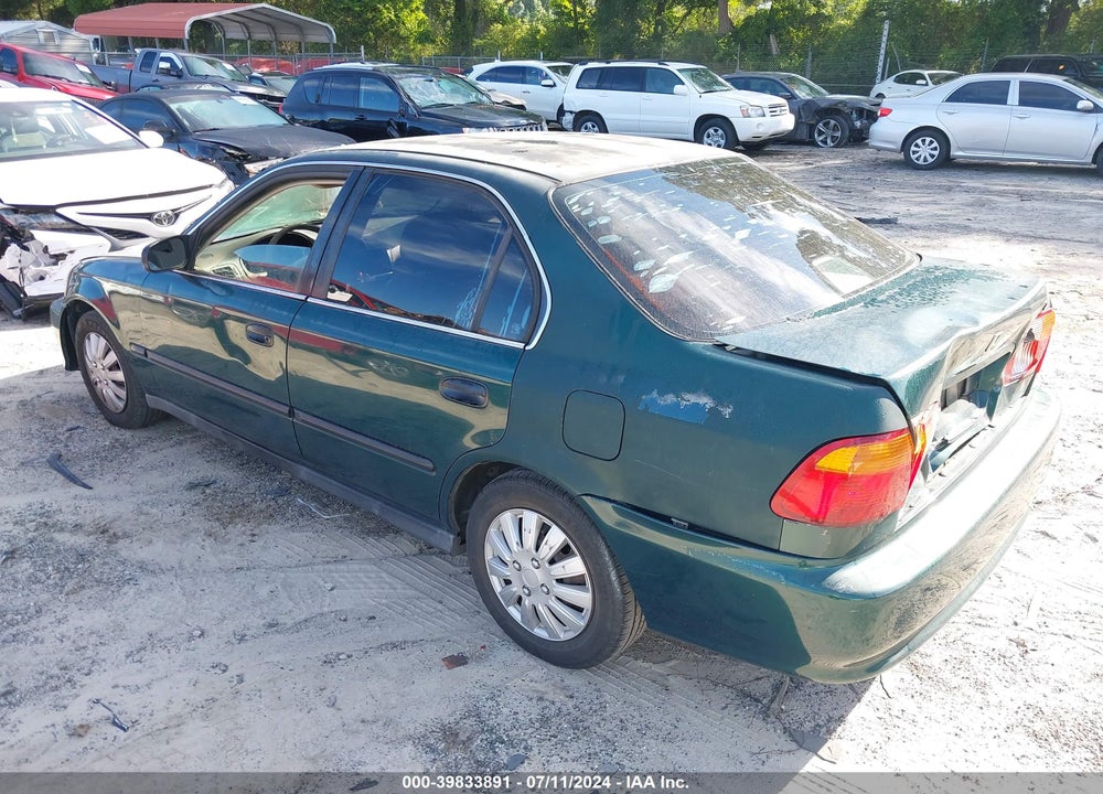 2000 HONDA CIVIC VIN: 1HGEJ6675YL031573