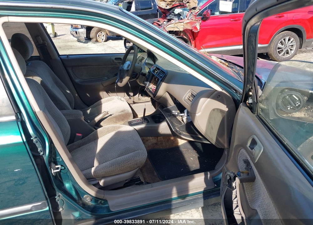 2000 HONDA CIVIC VIN: 1HGEJ6675YL031573