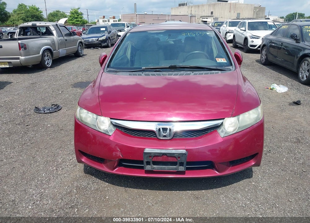 2011 HONDA CIVIC LX VIN: 2HGFA1F58BH519166