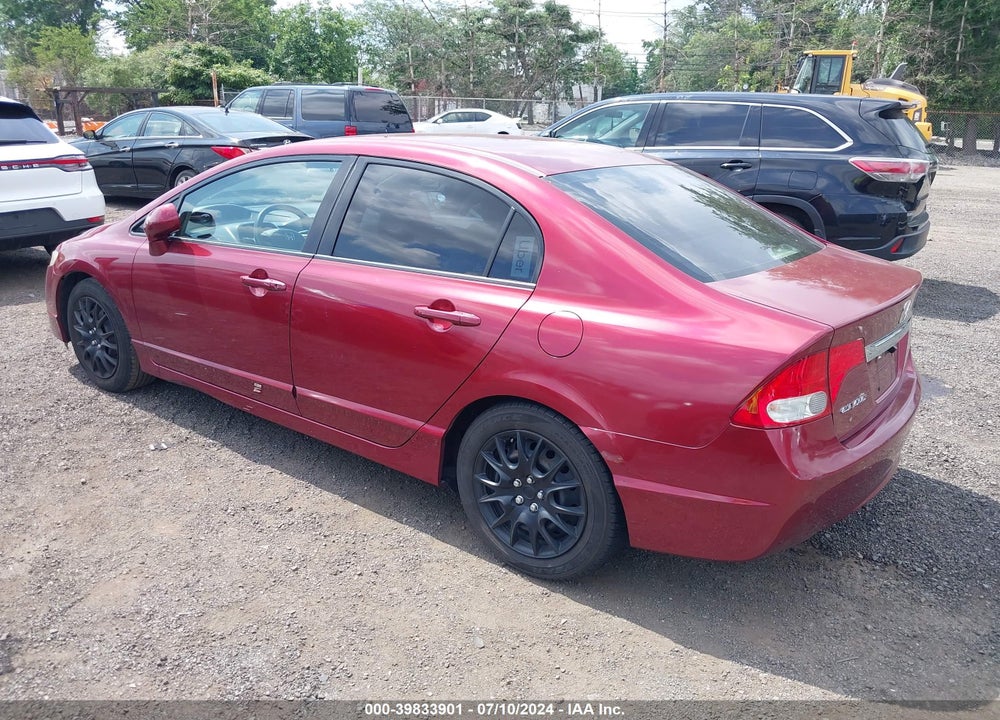 2011 HONDA CIVIC LX VIN: 2HGFA1F58BH519166