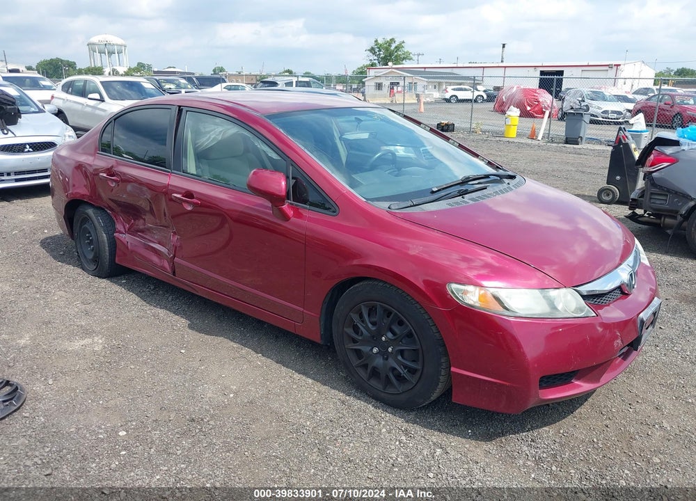 2011 HONDA CIVIC LX VIN: 2HGFA1F58BH519166