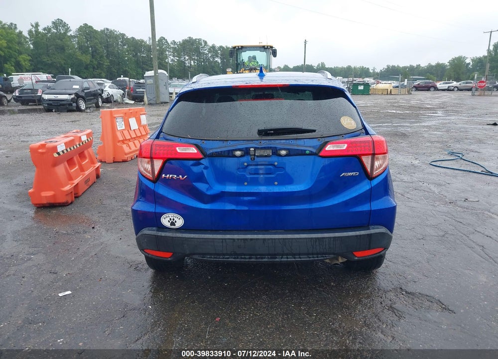 2018 HONDA HR-V EX-L VIN: 3CZRU6H75JM716644