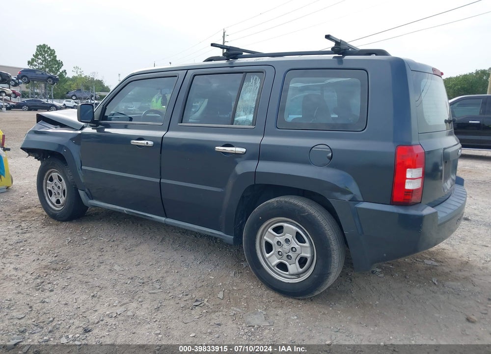 2008 JEEP PATRIOT SPORT VIN: 1J8FT28098D592254