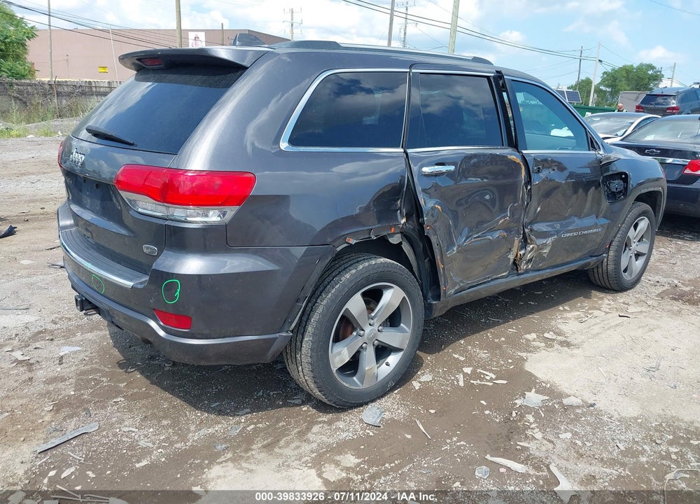 2015 JEEP GRAND CHEROKEE OVERLAND VIN: 1C4RJFCG9FC679726