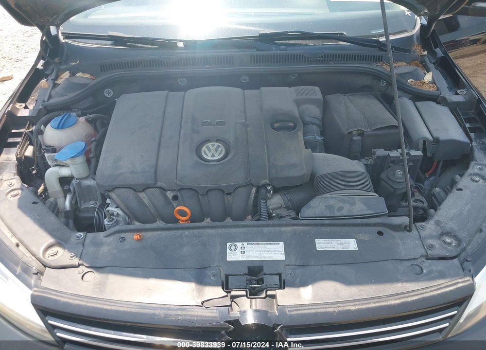 2013 VOLKSWAGEN JETTA 2.5L SE VIN: 3VWDP7AJXDM355450