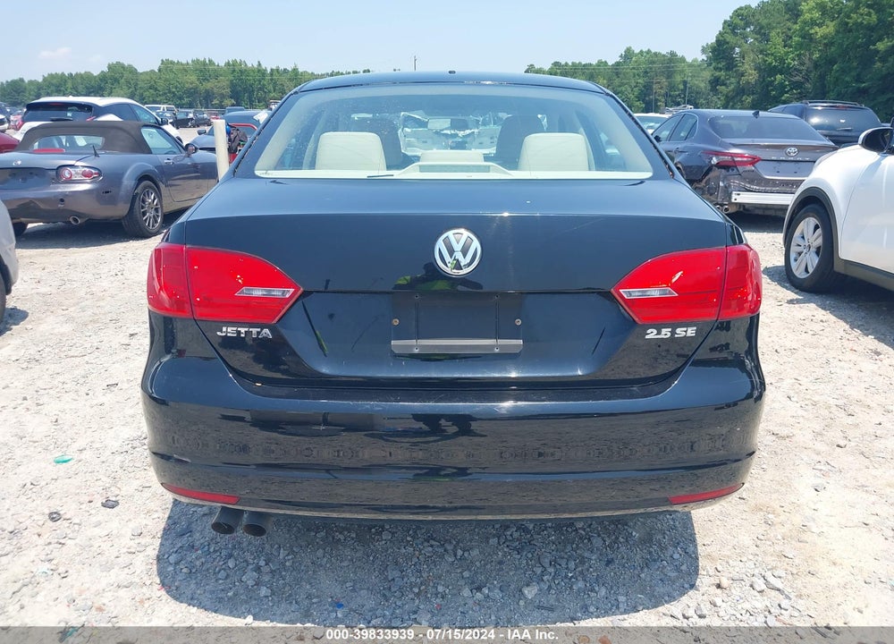 2013 VOLKSWAGEN JETTA 2.5L SE VIN: 3VWDP7AJXDM355450