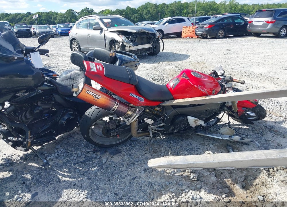 2002 YAMAHA YZFR1 VIN: JYARN10E22A003758
