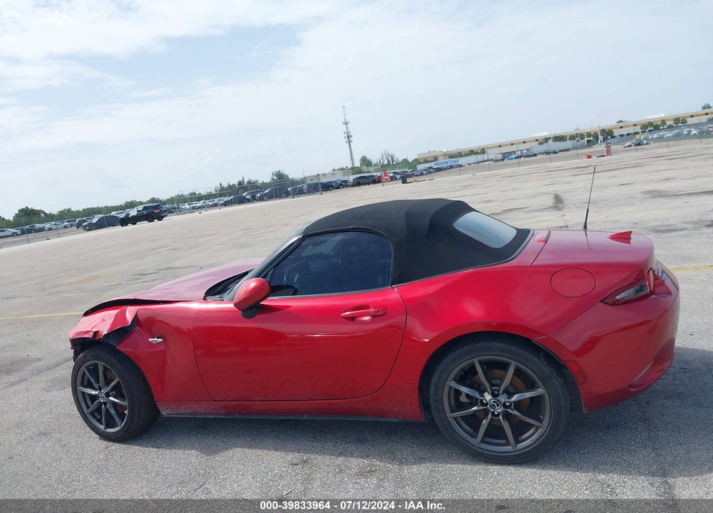 2016 MAZDA MX-5 MIATA GRAND TOURING VIN: JM1NDAD7XG0110510