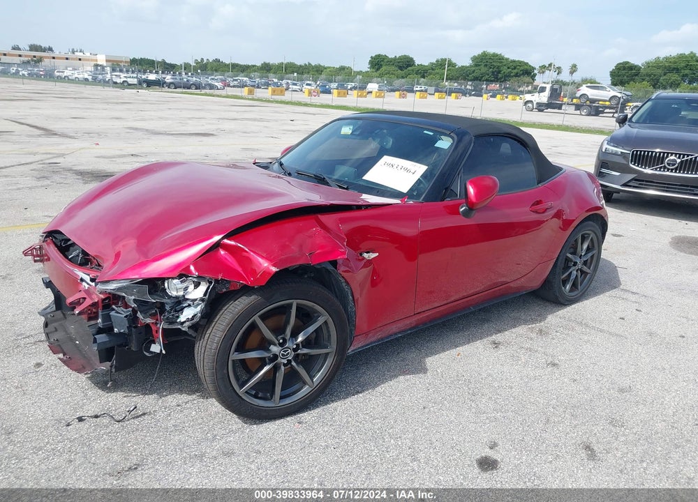 2016 MAZDA MX-5 MIATA GRAND TOURING VIN: JM1NDAD7XG0110510