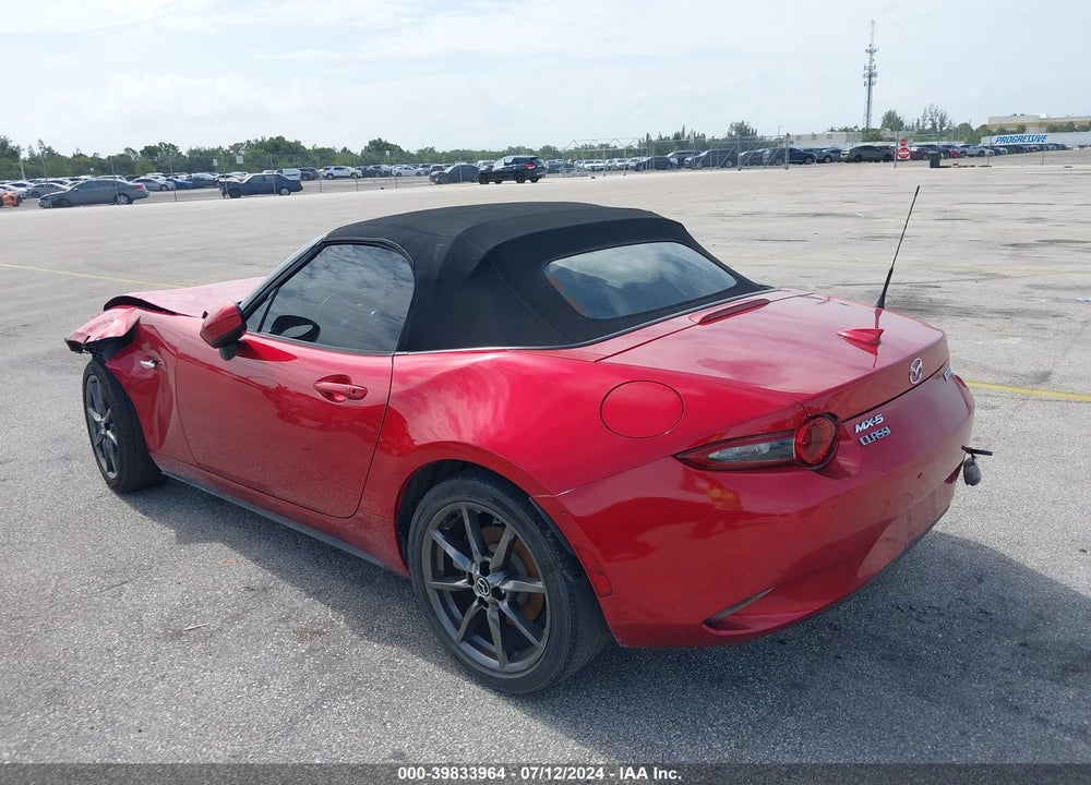 2016 MAZDA MX-5 MIATA GRAND TOURING VIN: JM1NDAD7XG0110510