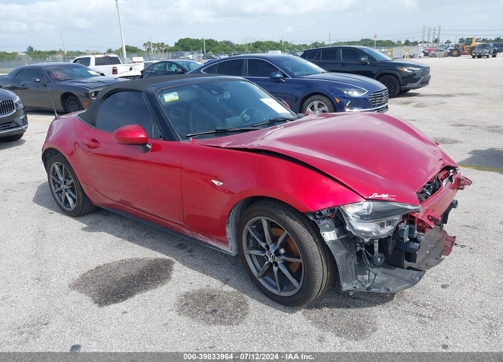 2016 MAZDA MX-5 MIATA GRAND TOURING VIN: JM1NDAD7XG0110510